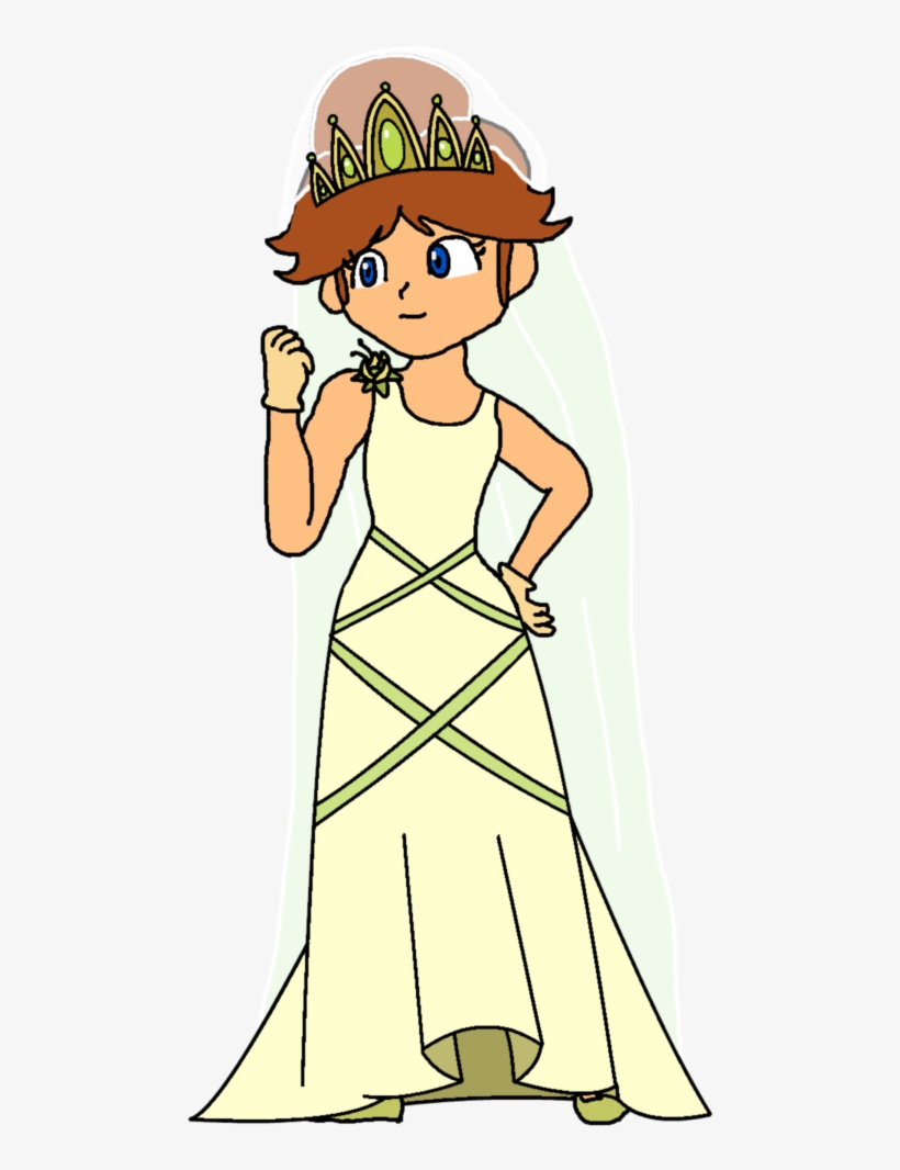 Daisey Drawing Princess - Princess Daisy Tiana, transparent png download