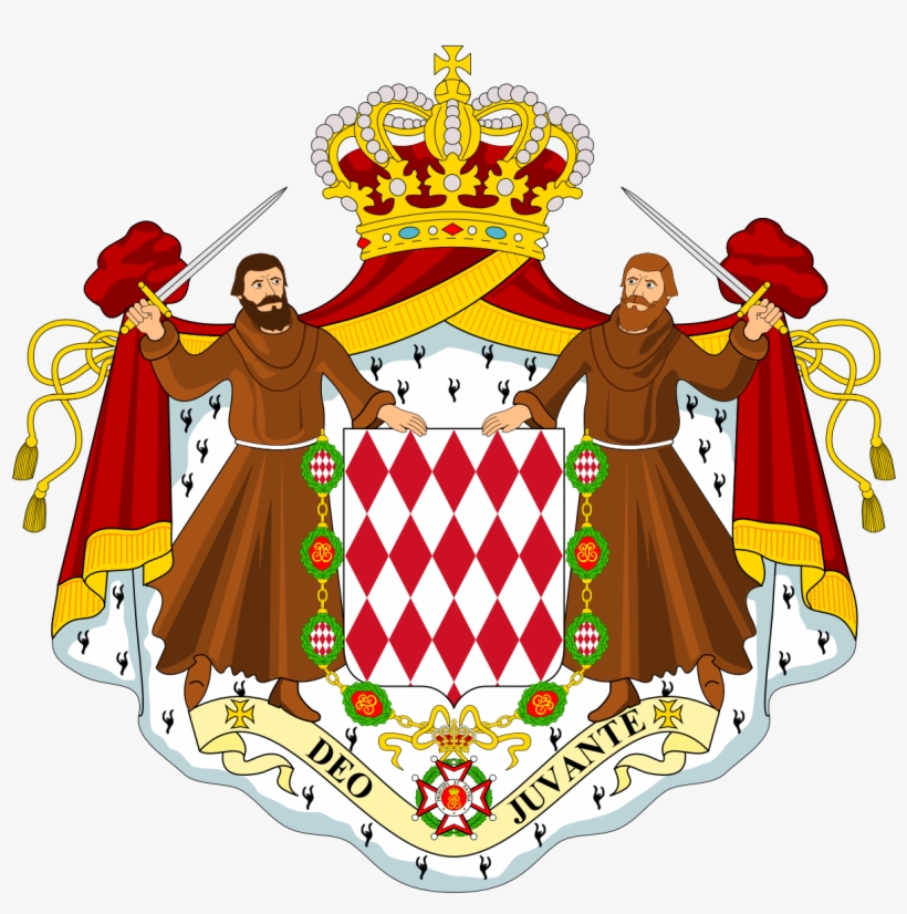 Vladimir Putin - Monaco Coat Of Arms, transparent png download