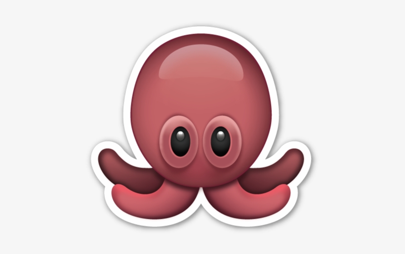 261 Images About Png Emoji On We Heart It - Octopus Emoji No Background, transparent png download