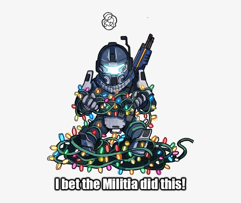 343 Kb Png - Titanfall 2 Merry Christmas, transparent png download