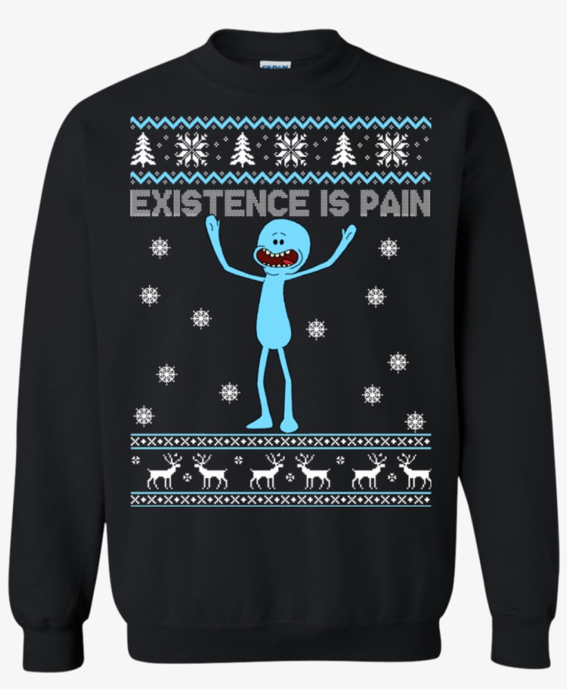 Rick And Morty - Star Trek Make It Snow Sweater, transparent png download