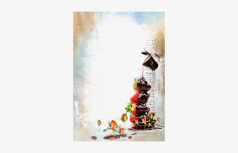 Strawberries In Chocolate - Portable Network Graphics, transparent png download