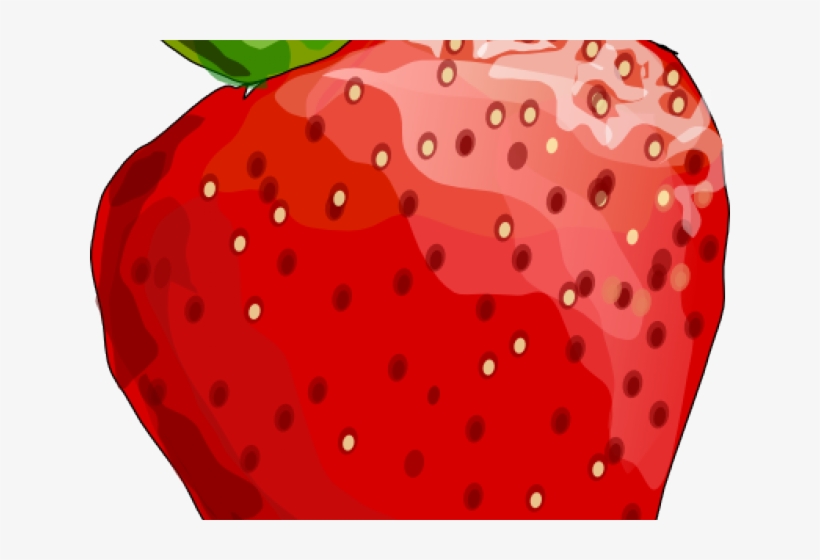 Drawn Strawberry Svg - Transparent Background Strawberry Clipart, transparent png download