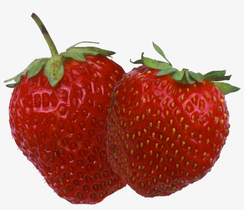 Two Strawberries - Strawberry, transparent png download