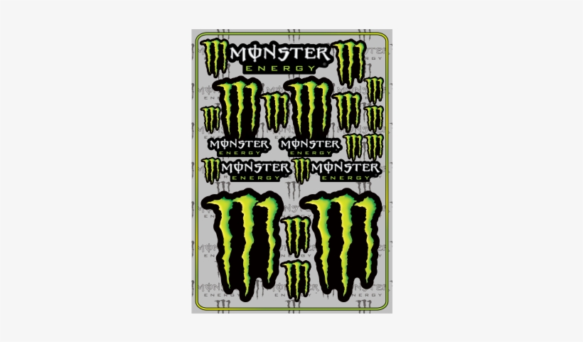 Monster Energy Decals Large Pack - One Industries Monster Energy Claw Large Sticker Set, transparent png download