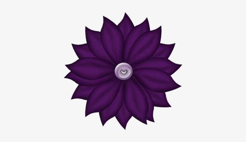 Fantasy Moments Purple Flower - 100 Por Ciento De Descuento, transparent png download