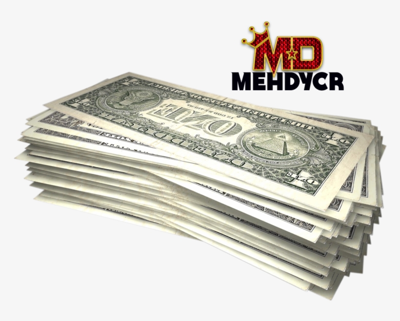 Share This Image - Money Stacks, transparent png download