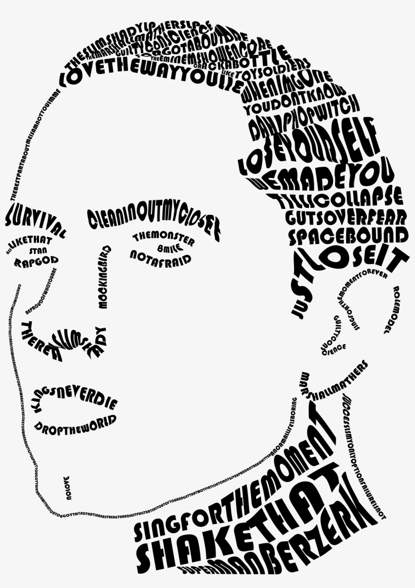 At Getdrawings Com Free For Personal Use - Eminem Art Png, transparent png download