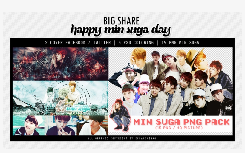 Happy Suga Day - Suga, transparent png download