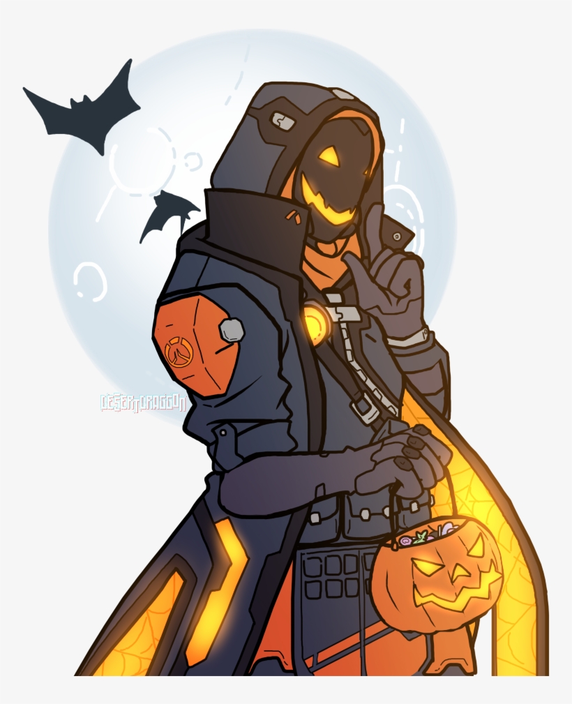 Ghoul Ana By Desertdraggon - Overwatch Ana Ghoul Fanart, transparent png download