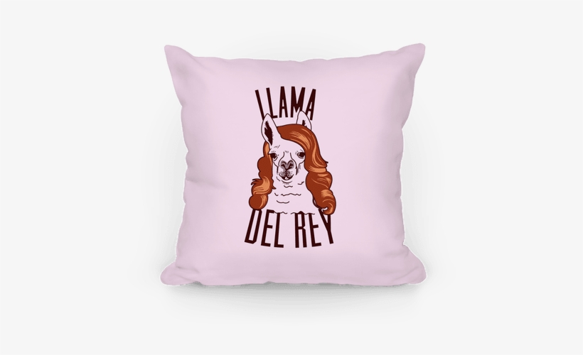 Llama Del Rey Pillow - Llama Phone Case, transparent png download