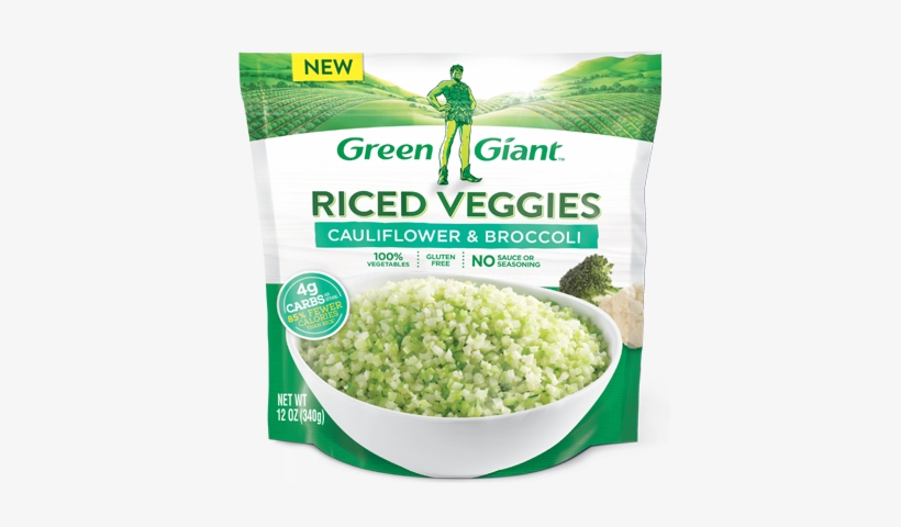Product 1029gg Riced - Green Giant Riced Cauliflower Medley, transparent png download