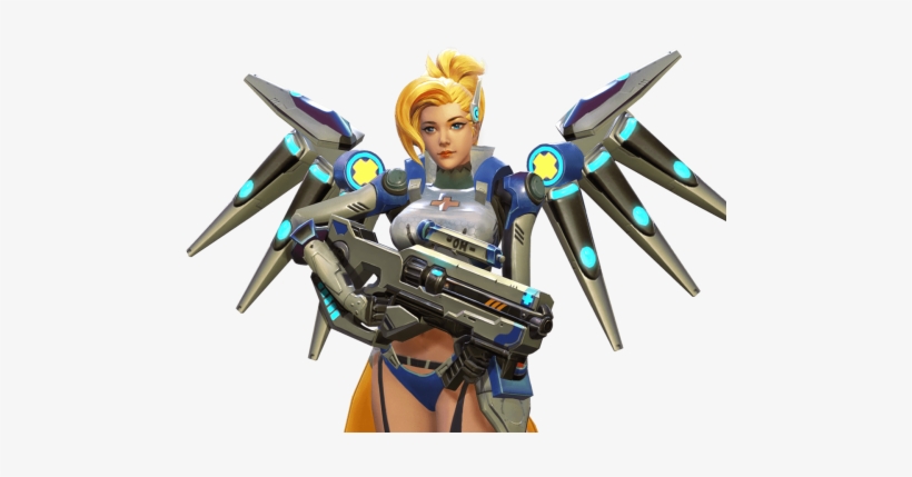 “mercy” Wears No Pants In This Blatant Overwatch Clone - Hero Mission Overwatch Clone, transparent png download