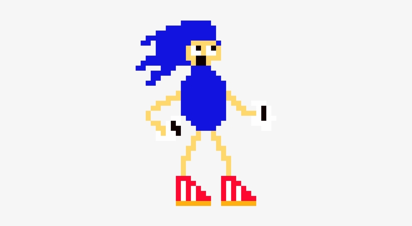 Sanic - Pixel Art, transparent png download