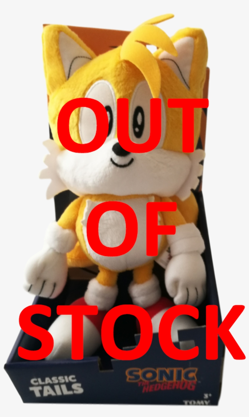 12" Tails Plush - Poster, transparent png download