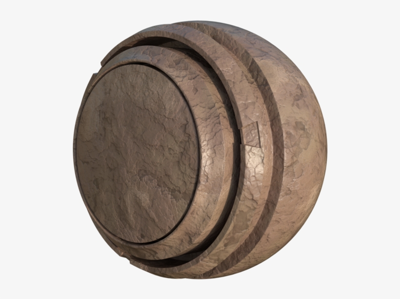 Cliff Rock Render V2 - Wood, transparent png download