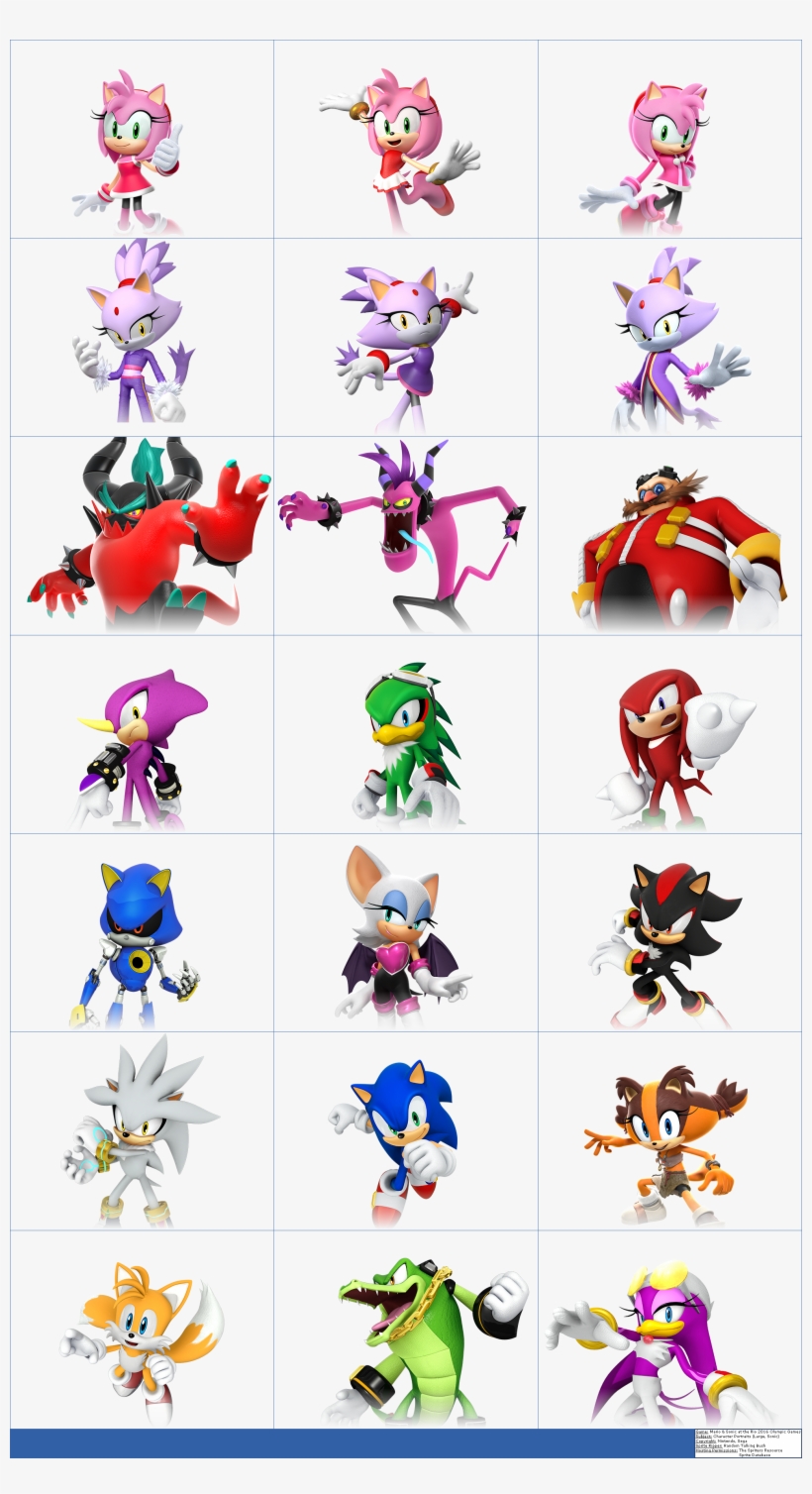 Click For Full Sized Image Character Portraits - Sonic At The London 2012, transparent png download