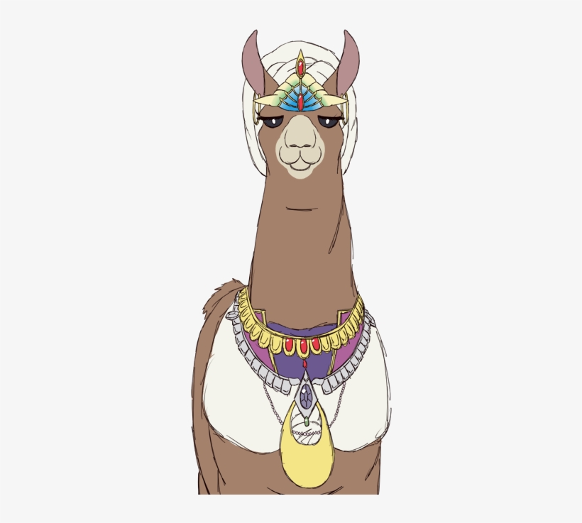 Llama Sanbad By Lskandar On Deviantart Llamasanbad - Anime Llama Png, transparent png download