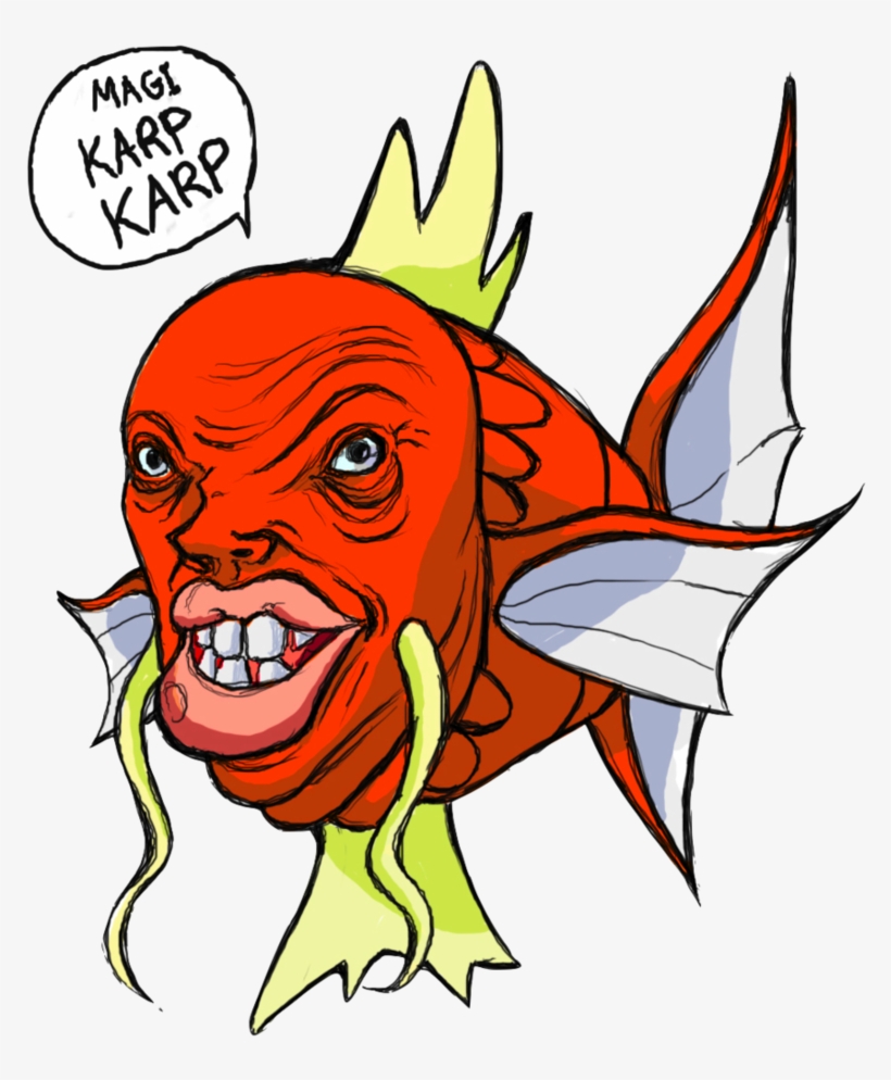 By Pragmaticinsanity On Deviantart - Magikarp Lol, transparent png download