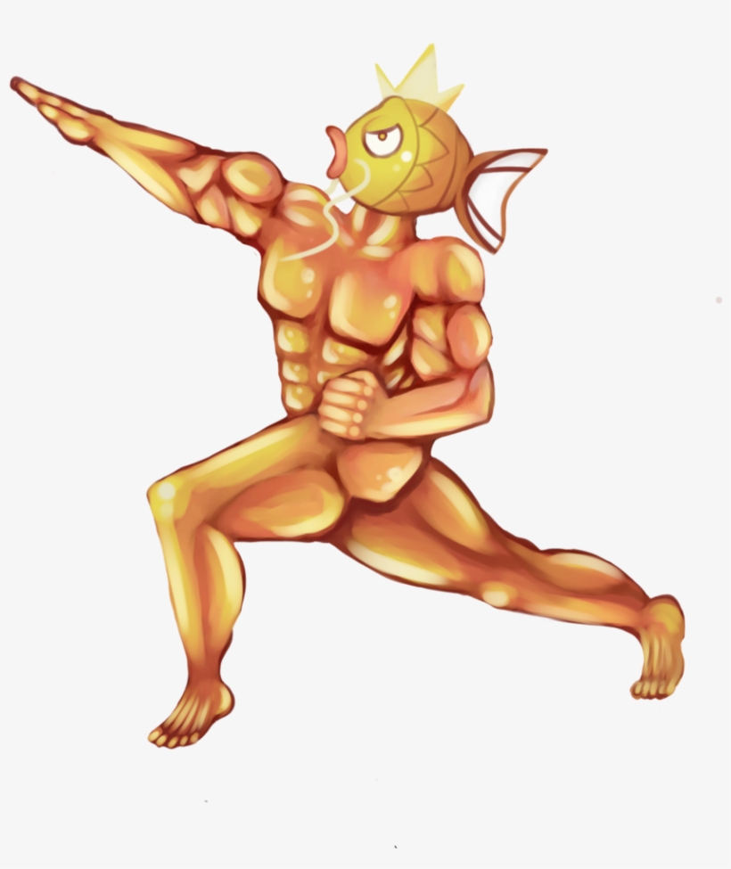 Buff Magikarp Magikarp Used Fly By Daintyfay-da4gwwi - Buff Magikarp, transparent png download