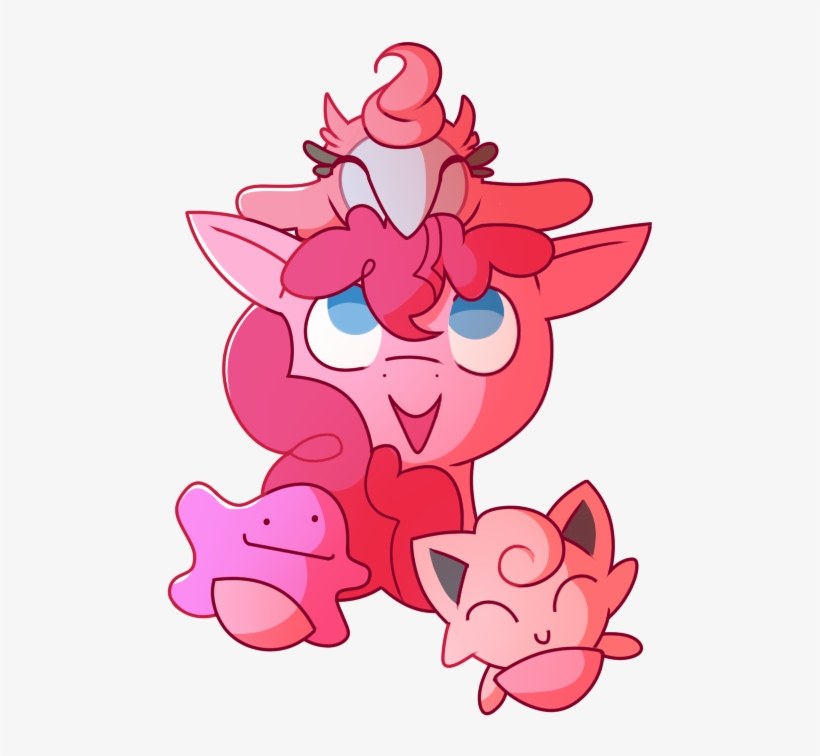 Amazingmollusk, Crossover, Ditto, Happy, Jigglypuff, - Spritzee, transparent png download