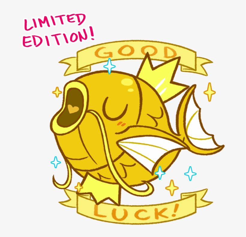 Good Luck Magikarp Sticker Available Until Until I, transparent png download