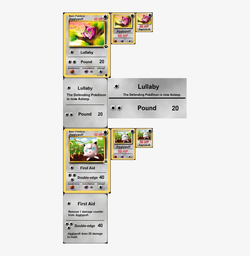 #039 Jigglypuff - Jigglypuff Pokemon Card, transparent png download
