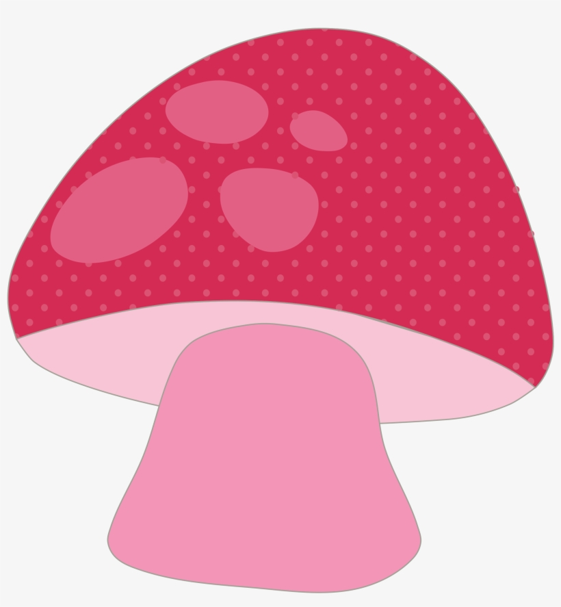 Mushroom Cloud Computer Icons Cartoon Circle - Pink Mushroom Clipart, transparent png download