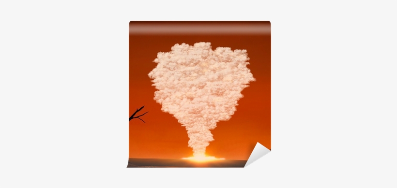 Mushroom Cloud From A Large Explosion In The Desert - Mushroom Cloud, transparent png download