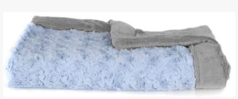 Quick View - Saranoni - Swirl/lush Receiving Blanket - Light Blue/gray, transparent png download