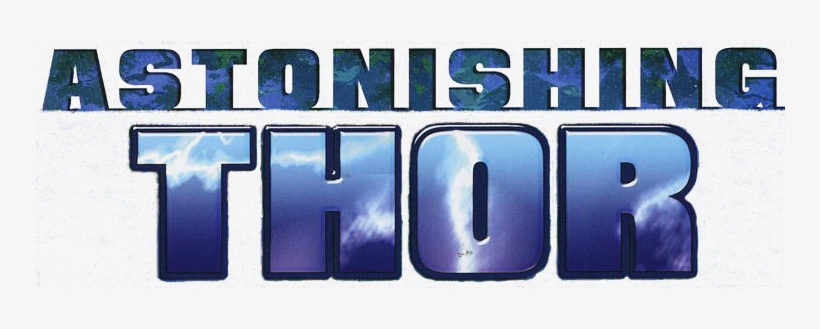 Astonishing Thor Vol 1 Logo - Portable Network Graphics, transparent png download