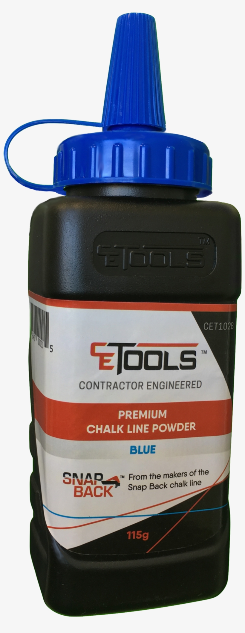 Chalk Line Chalk For Snapback - Plastic Bottle, transparent png download