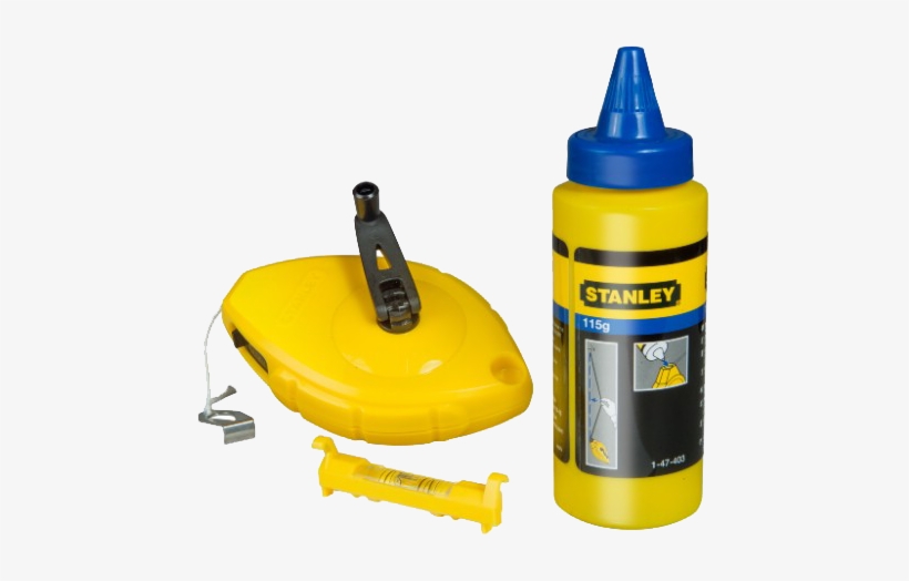Chalk Line Set - Stanley 30m Chalk Line Set, transparent png download