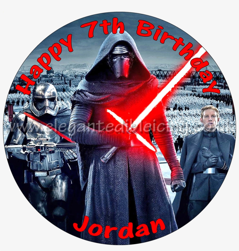 Star Wars The Force Awakens Art 32x24 Poster Decor, transparent png download