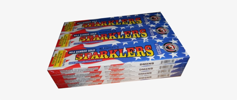 #8 Bamboo Gold Sparklers 12 Packs Of - Sparkler, transparent png download