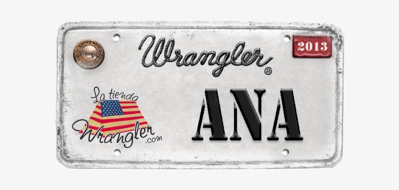 Com/wrangler Nombres/ana - Wrangler, transparent png download