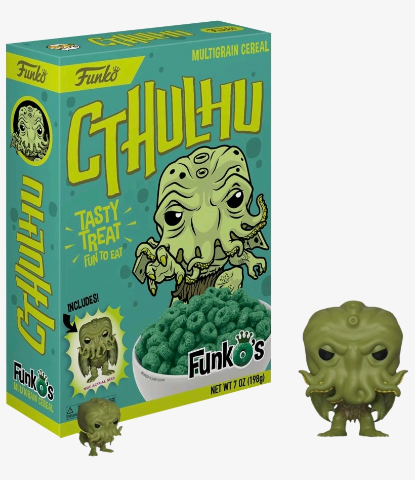 Hp - Cthulhu Cereal Funko, transparent png download