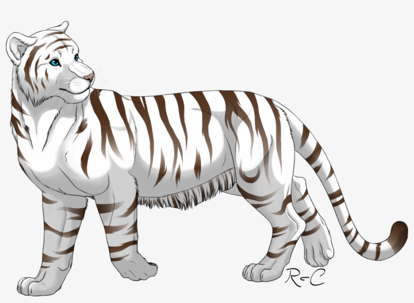 White Tiger - White Tiger Transparent Background, transparent png download