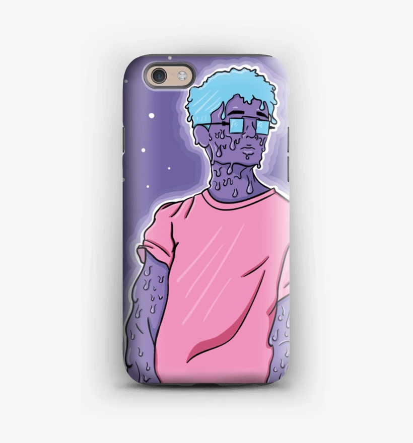 Blue Melting Guy Case Iphone 6s Tough - Iphone, transparent png download