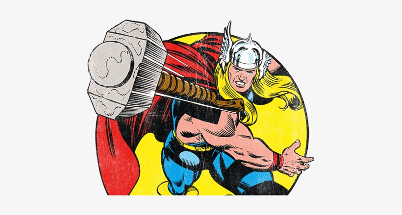 Using His Newfound Powers, He Became Daredevil, Battling - Mighty Thor T Shirt, transparent png download
