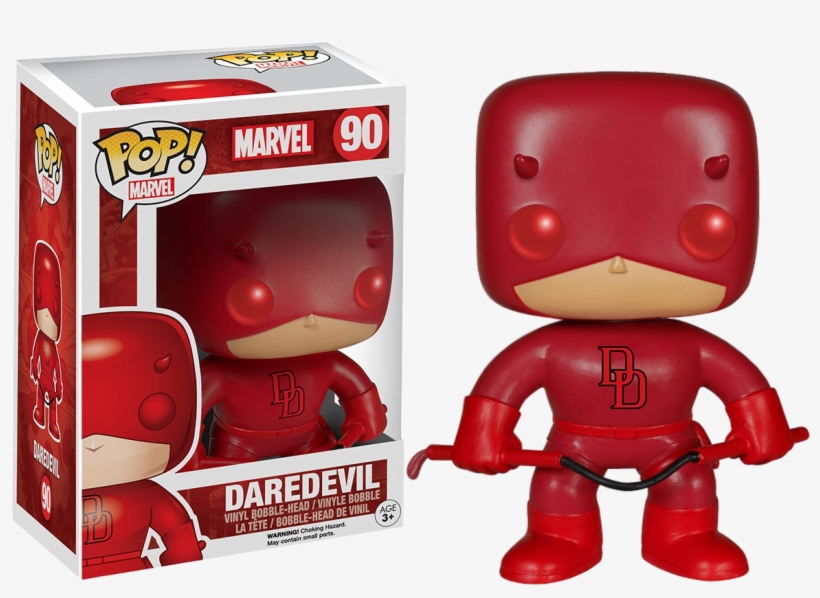 Daredevil Pop Vinyl Figure - Daredevil Pop, transparent png download