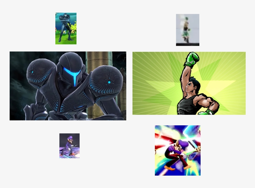 Brawl For Wii U Ultimate Assist Trophy Little Mac Dark - Super Smash Bros Ultimate Assist Trophies, transparent png download