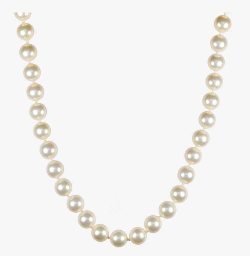 String Of Pearls Png Download - 10mm Round White Freshwater Pearl Potato Pearl 16", transparent png download