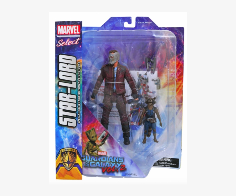Marvel Select Gotg Vol - Marvel Select Star Lord, transparent png download