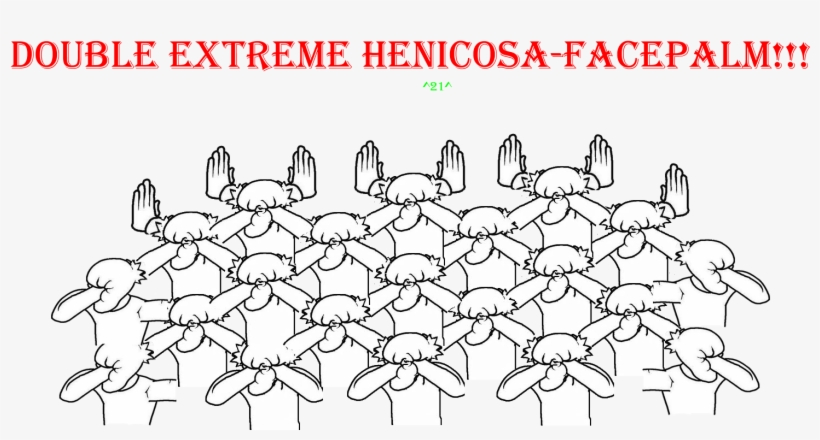 Double Extreme Henicosa Facepalm - Imgur Llc, transparent png download