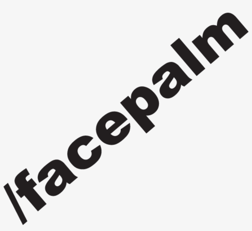 Facepalm Sticker - Douglas Laboratories Brain Calm - 60 Vegetarian Capsules, transparent png download