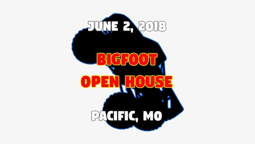 Bigfoot Open House - Monster, transparent png download
