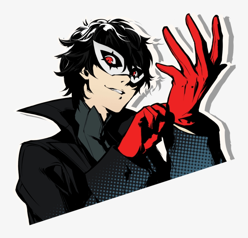 Persona 5: Synthetic Leather Pass Case, transparent png download
