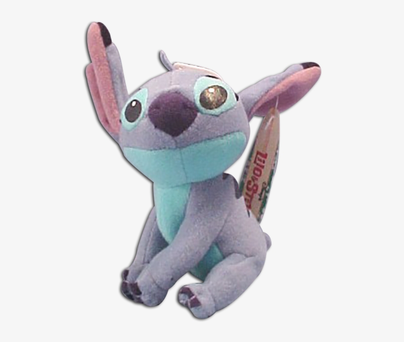 Stitch Disney Alien Plush Toy Clip On - Stuffed Toy, transparent png download