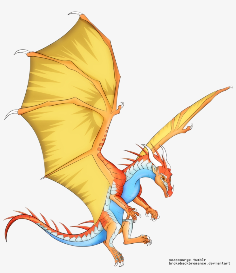 Another Commission Done 8) 2003drago Here You Go I - Wings Of Fire, transparent png download